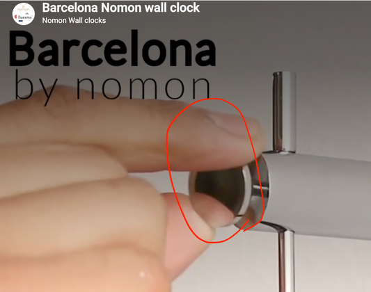 BARCELONA Clock Hub Cap (Spare Parts)