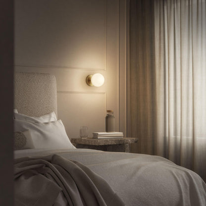 Edgeform Stringball 1 Wall/Ceiling Lamp Brass