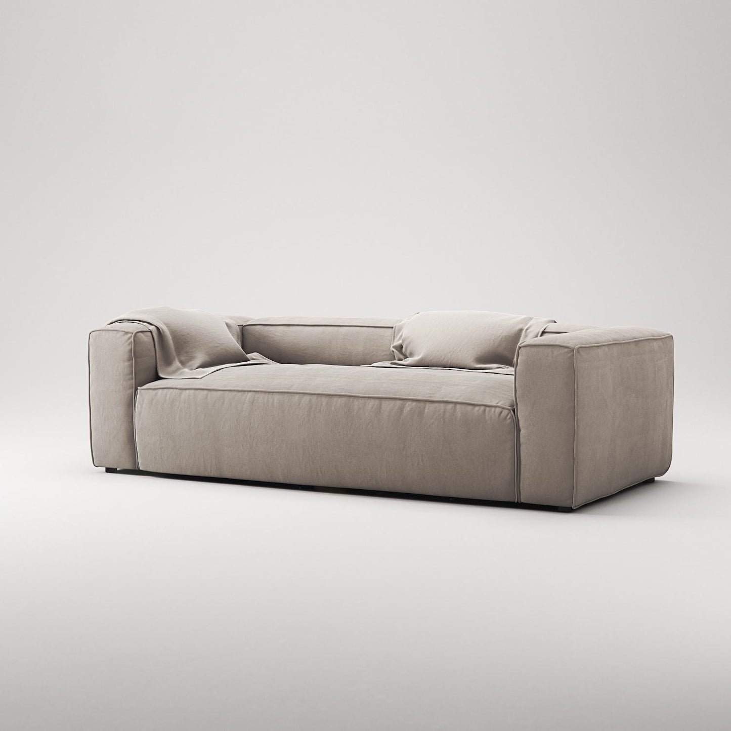 Decotique Grand 2-Seater Sofa Sandshell/Beige