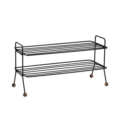 Bill Shoe Rack by Maze #Black / Brown