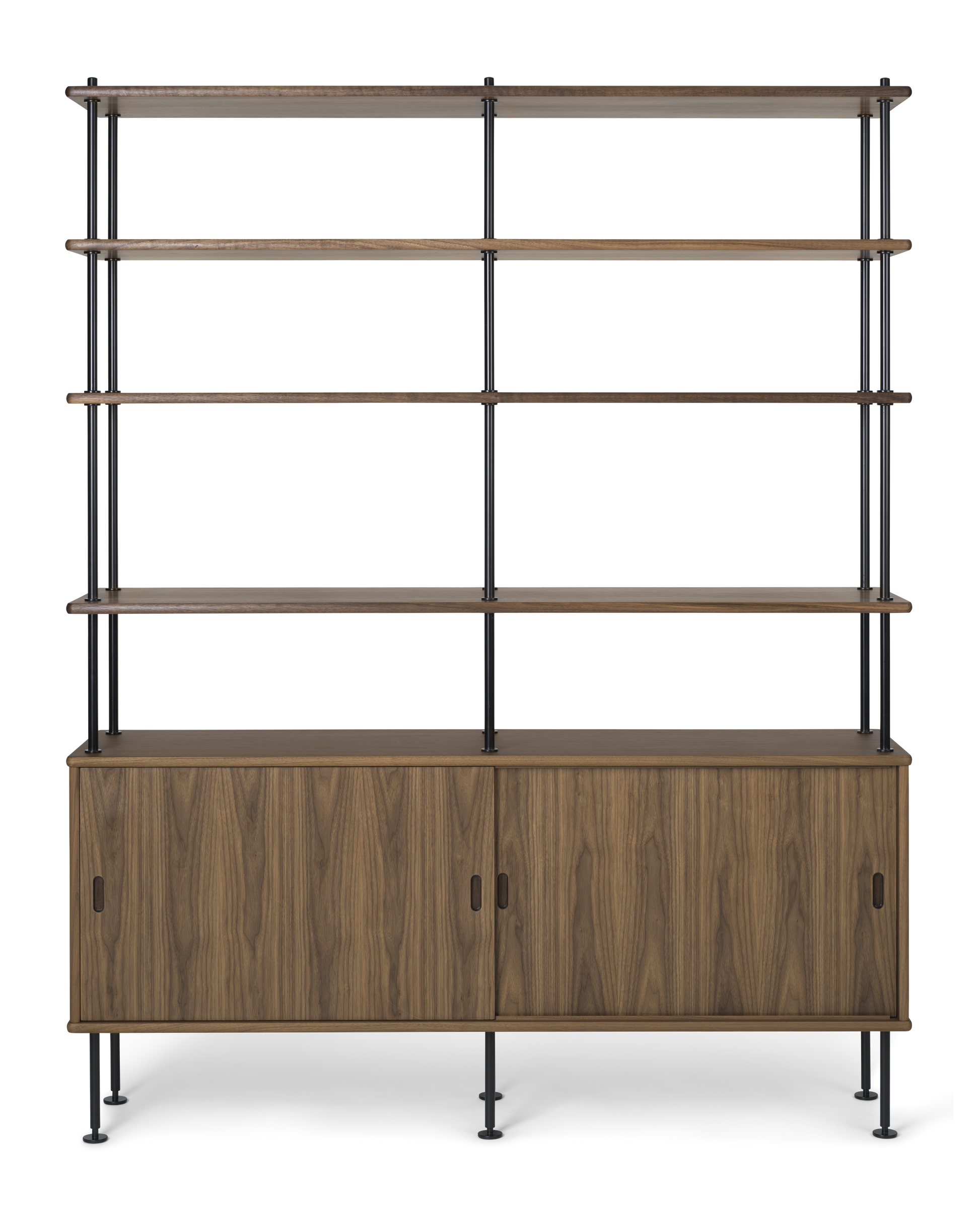 BM0253 Shelving system - Walnut, Oil