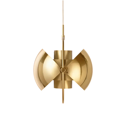 Multi-Lite Pendant Lamp by Gubi #Large/Shiny Brass/Brass