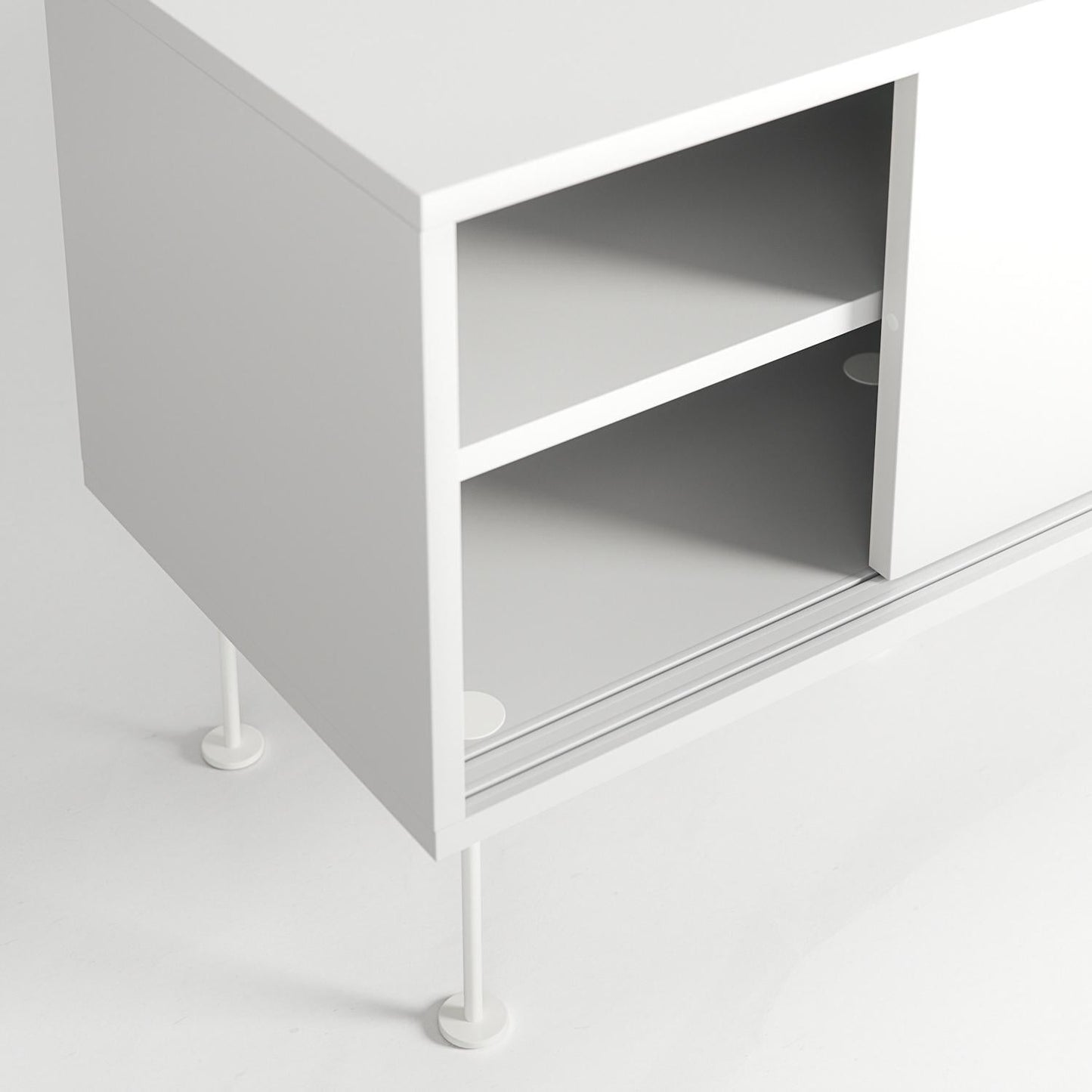Decotique Vogue TV Bench With Legs 180 White