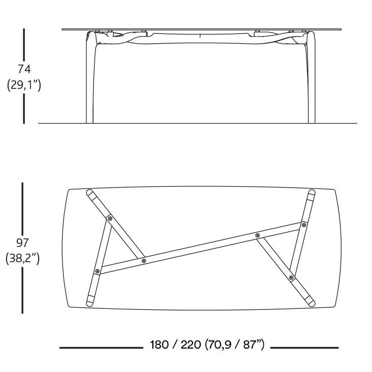 Carlina - Rectangular Dining Table