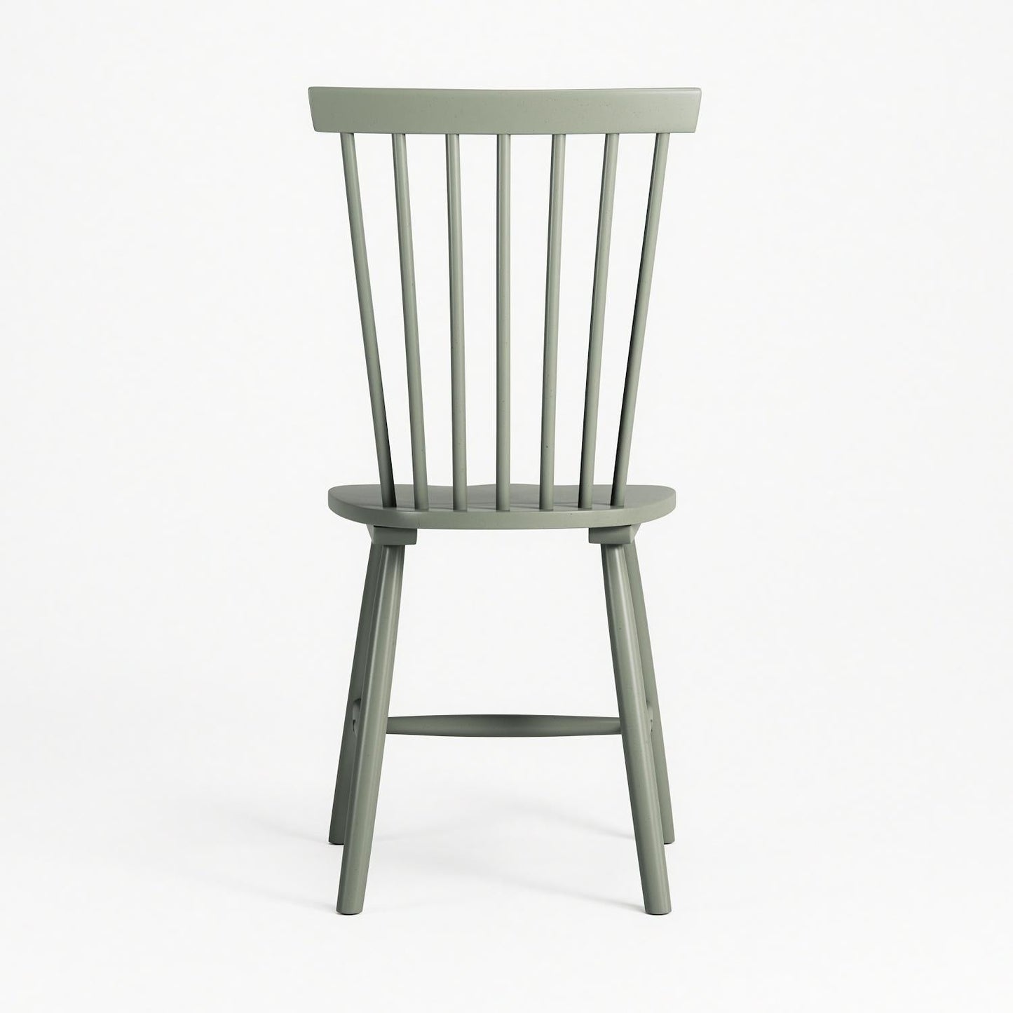 Department Wood H17 Windsor Dining Chair Grey Green
