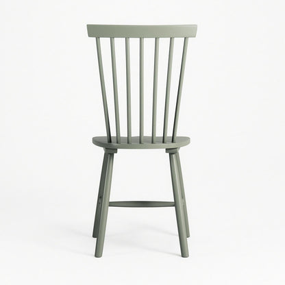 Department Wood H17 Windsor Dining Chair Grey Green