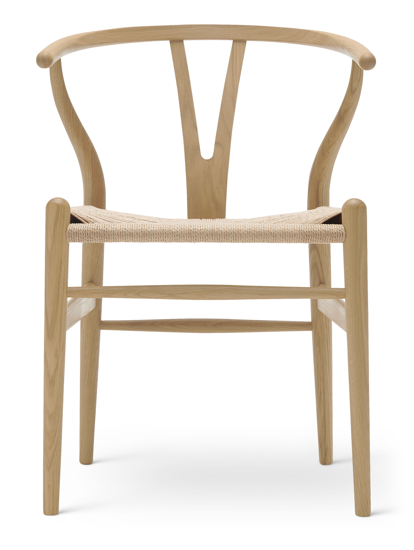 CH24 Wishbone Chair - Oak, Soap, Natural Paper Cord