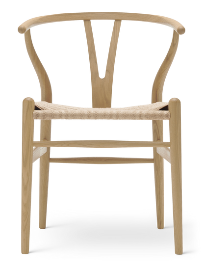 CH24 Wishbone Chair - Oak, Soap, Natural Paper Cord