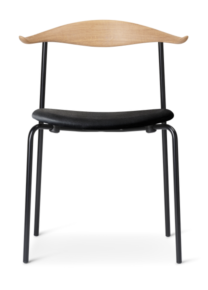 CH88P Chair - ch88p oak oil loke7150 steel black front