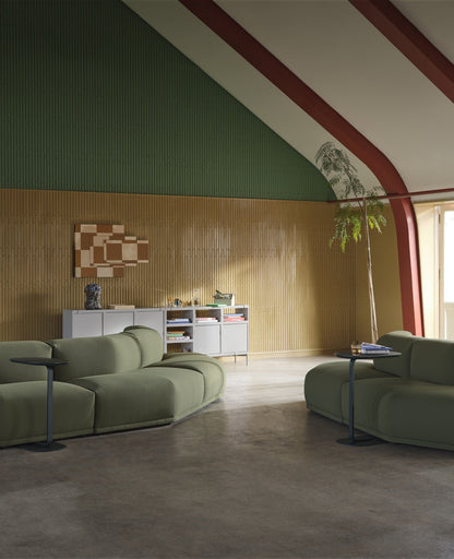 Relate side table, h. 60,5 cm, dark green