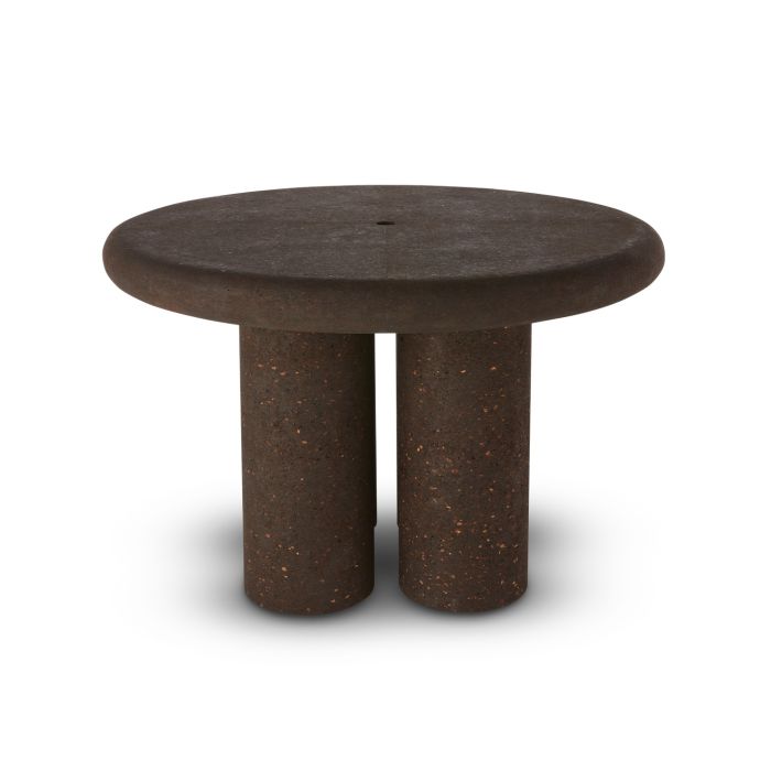 Round cork dining table Cork by Tom Dixon #Ø120 x H75