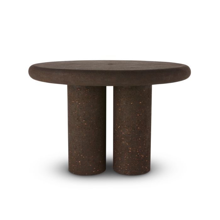 Round cork dining table Cork by Tom Dixon #Ø120 x H75