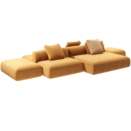 COSY ISLAND - Sectional modular fabric sofa
