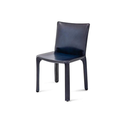 CAB 412 free-standing cowhide design chair by Cassina