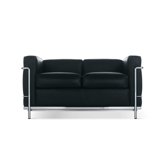[Overseas Stock - 3 Month Lead Time] LC2 - 2-Seater Leather Sofa