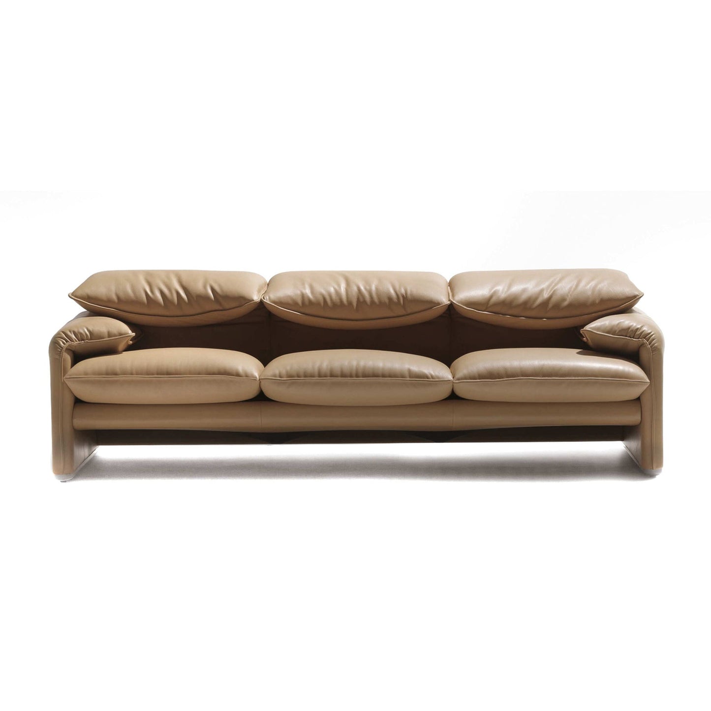 Maralunga - 3-Seater Leather Sofa