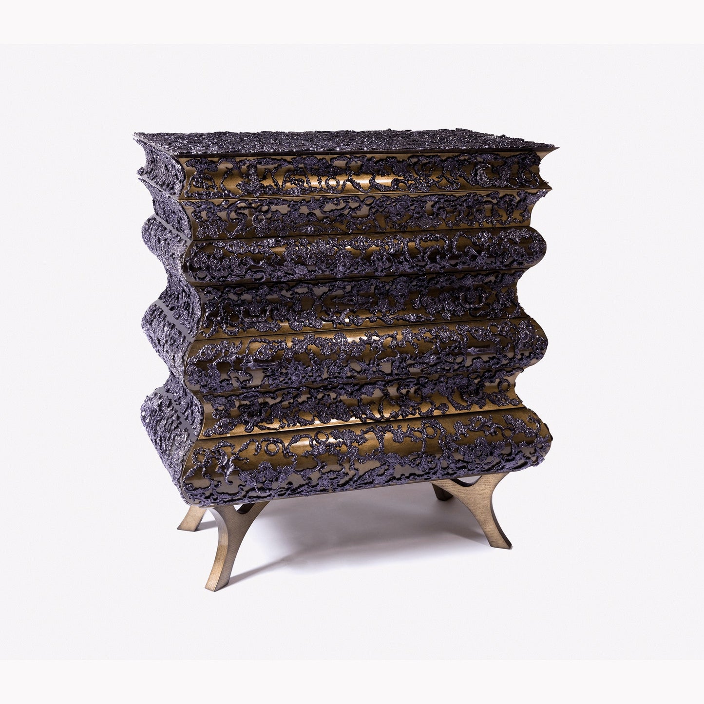 Crochet - Wooden Chest Of Drawers by Boca Do Lobo