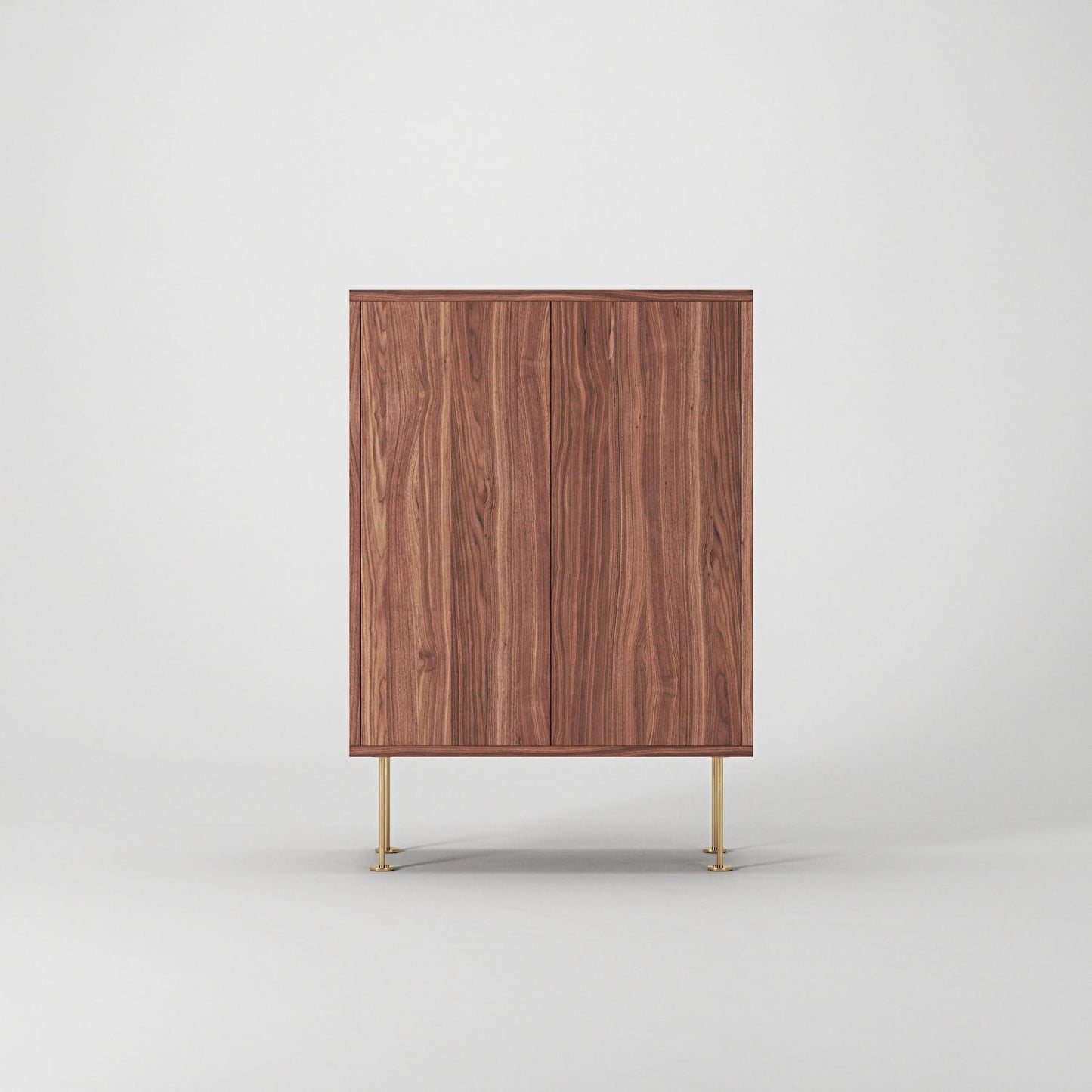 Decotique Vogue 64 Cabinet Walnut/Brass