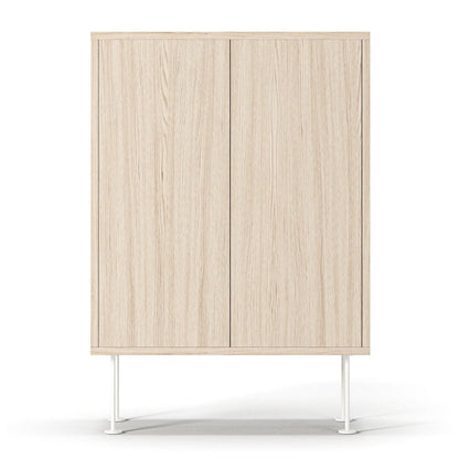 Decotique Vogue Cabinet 64 White Pigmented Oak/White