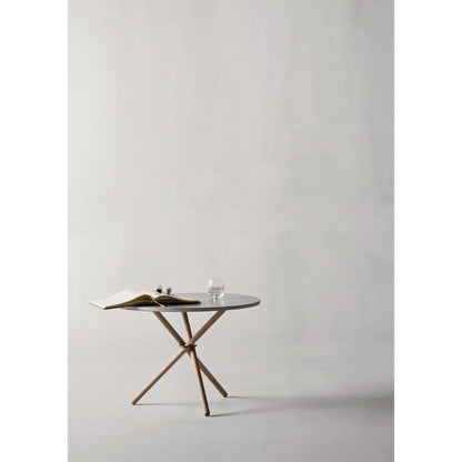 Eberhart Daphne Coffee Table Ø65 Light Concrete/Light Oak