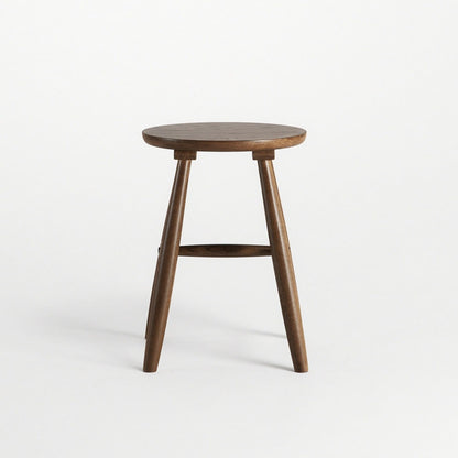 Department Wood Stool H15 Smoked Oak