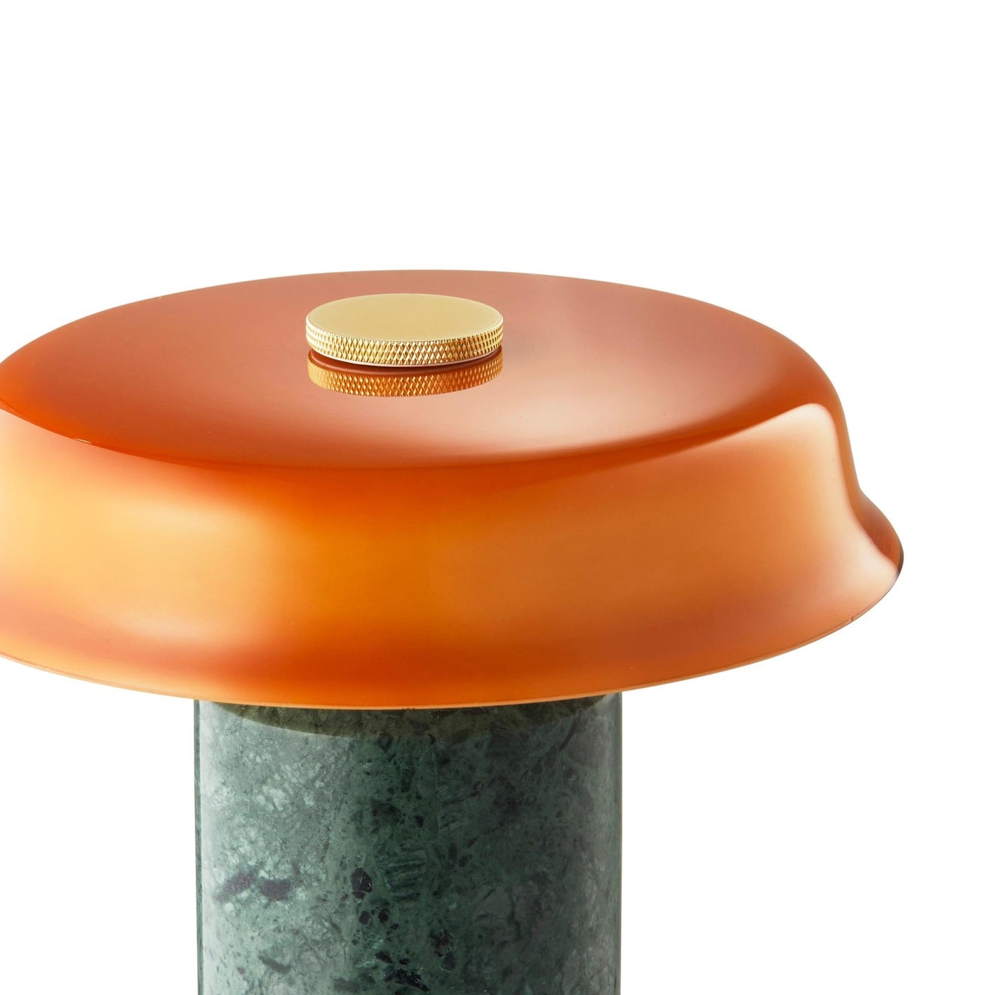 Design By Us Trip No. 2 Portable Lamp Moss Marble/ Amber