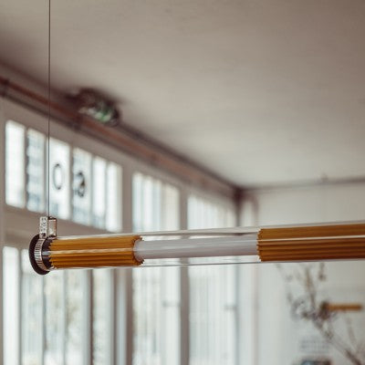 IN THE TUBE 360 series LED Borosilicate glass wall/pendant lamp
