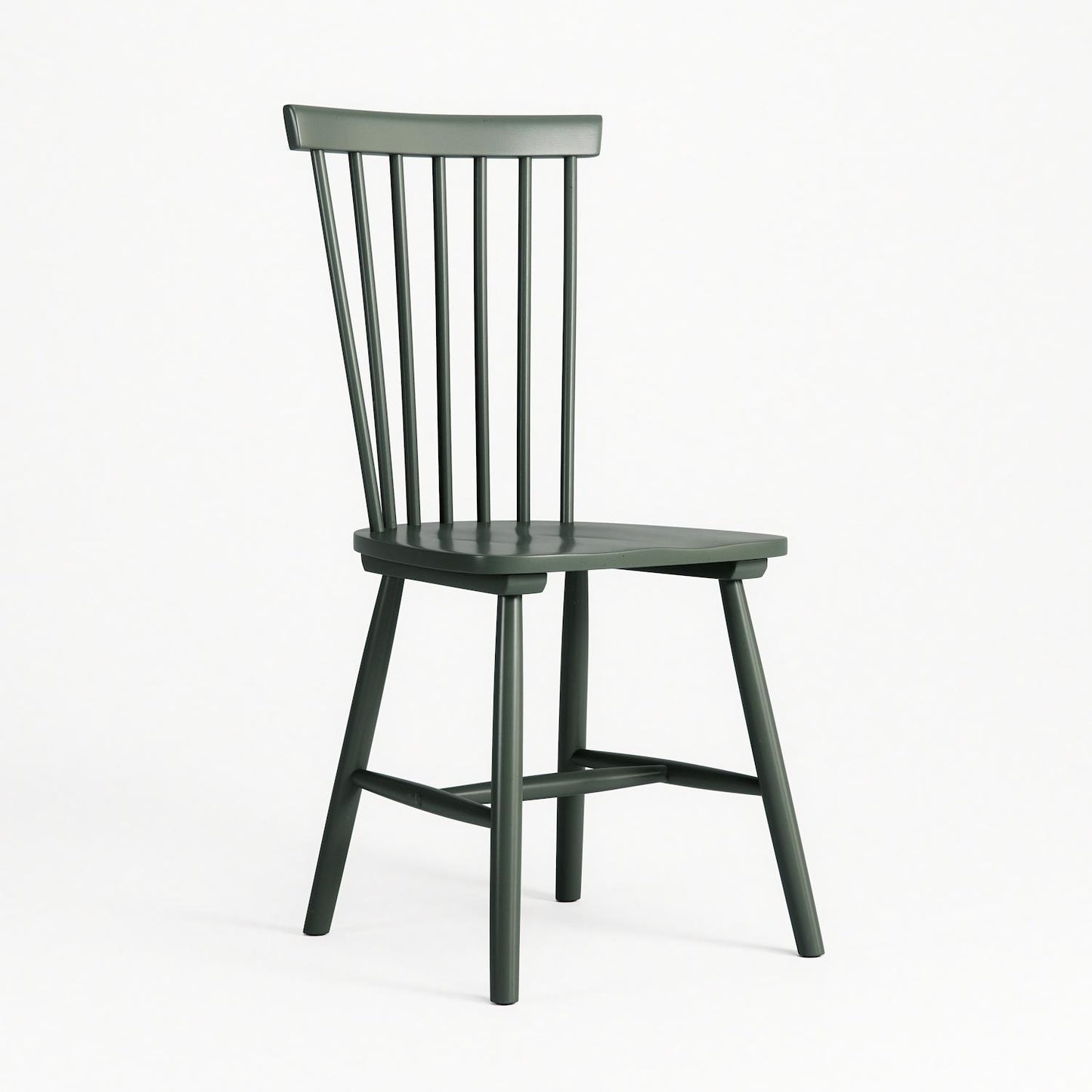 Department Wood H17 Windsor Dining Chair Dark Green
