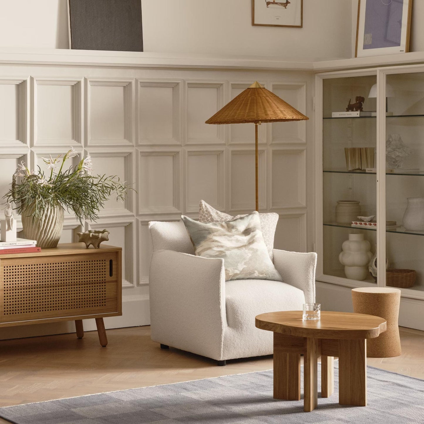 Department Ray TV Bench 150 cm Walnut
