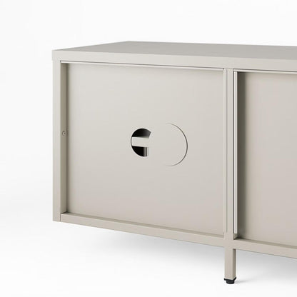Department Store TV Bench 180 cm Pebble Grey