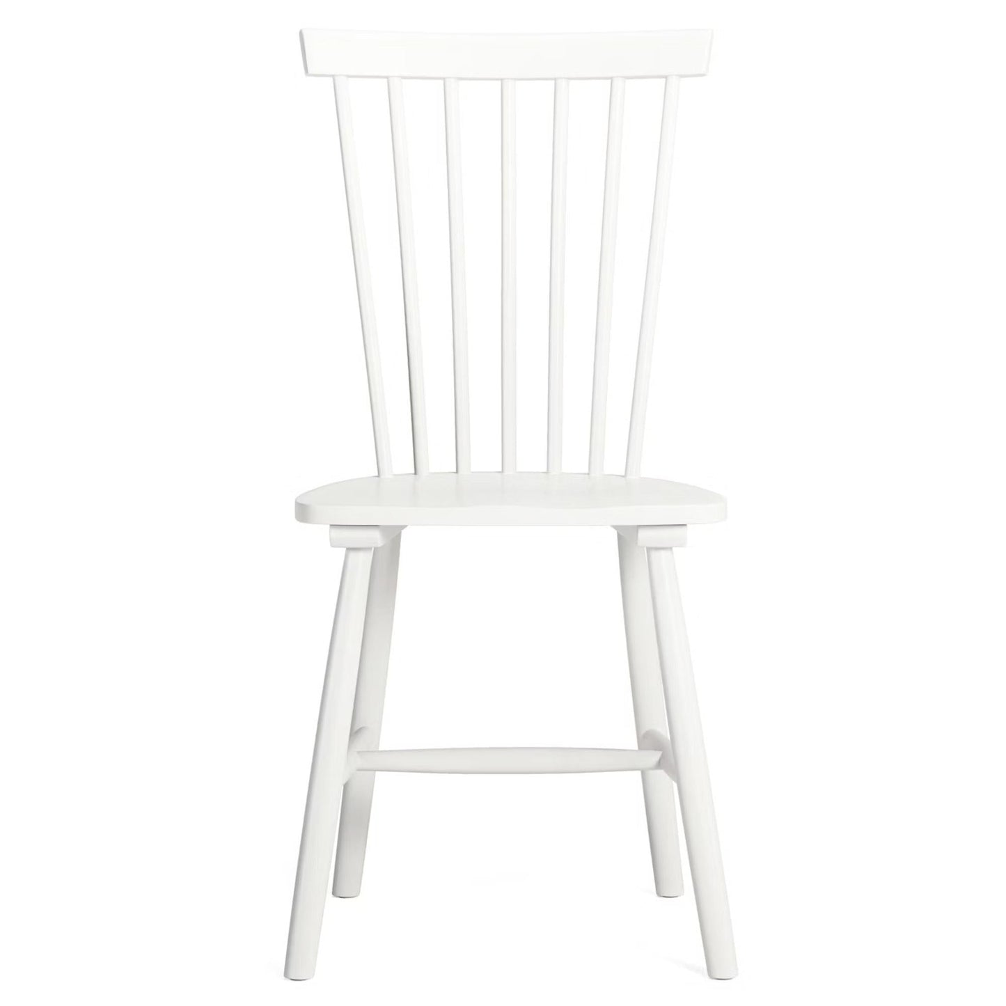 Department Wood H17 Windsor Dining Chair White