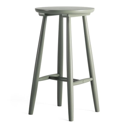Department Wood H23 Bar Stool Grey Green