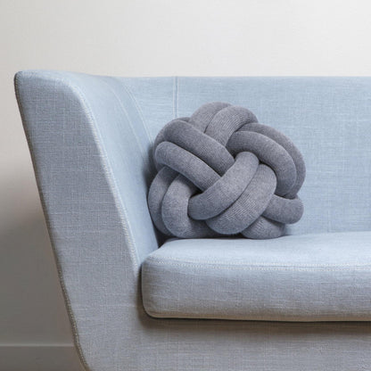 Design House Stockholm Knot Cushion Forest Green