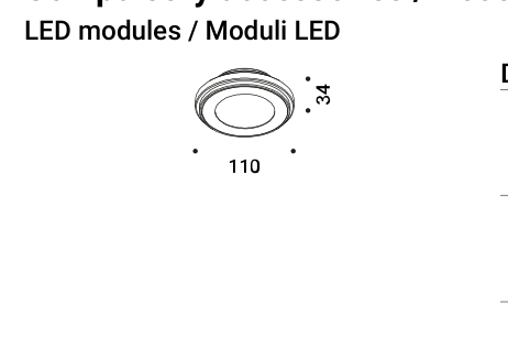 Davide Groppi SPOT ENDLESS - dg111 led 15deg