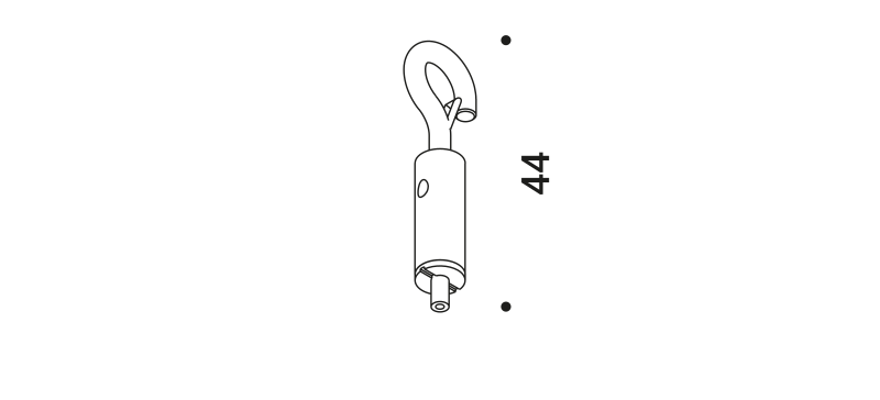 Davide Groppi SOTTILE Rose + Driver - Technical Drawing