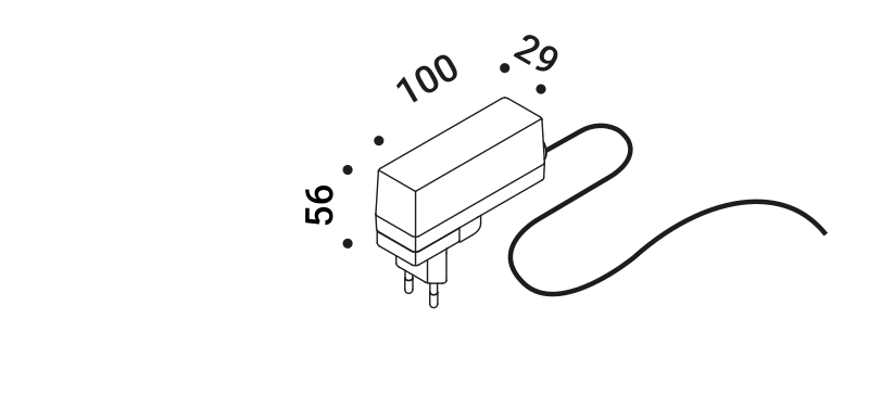 Davide Groppi Plug Driver - Technical Drawing