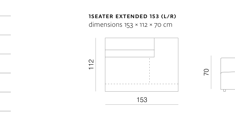 Cloud 1Seater Extended 153 Module Diagram