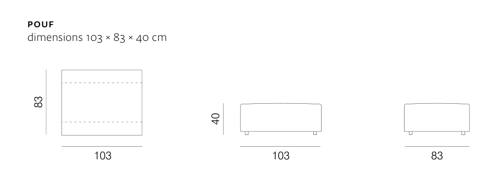 Cloud Pouf Module Diagram