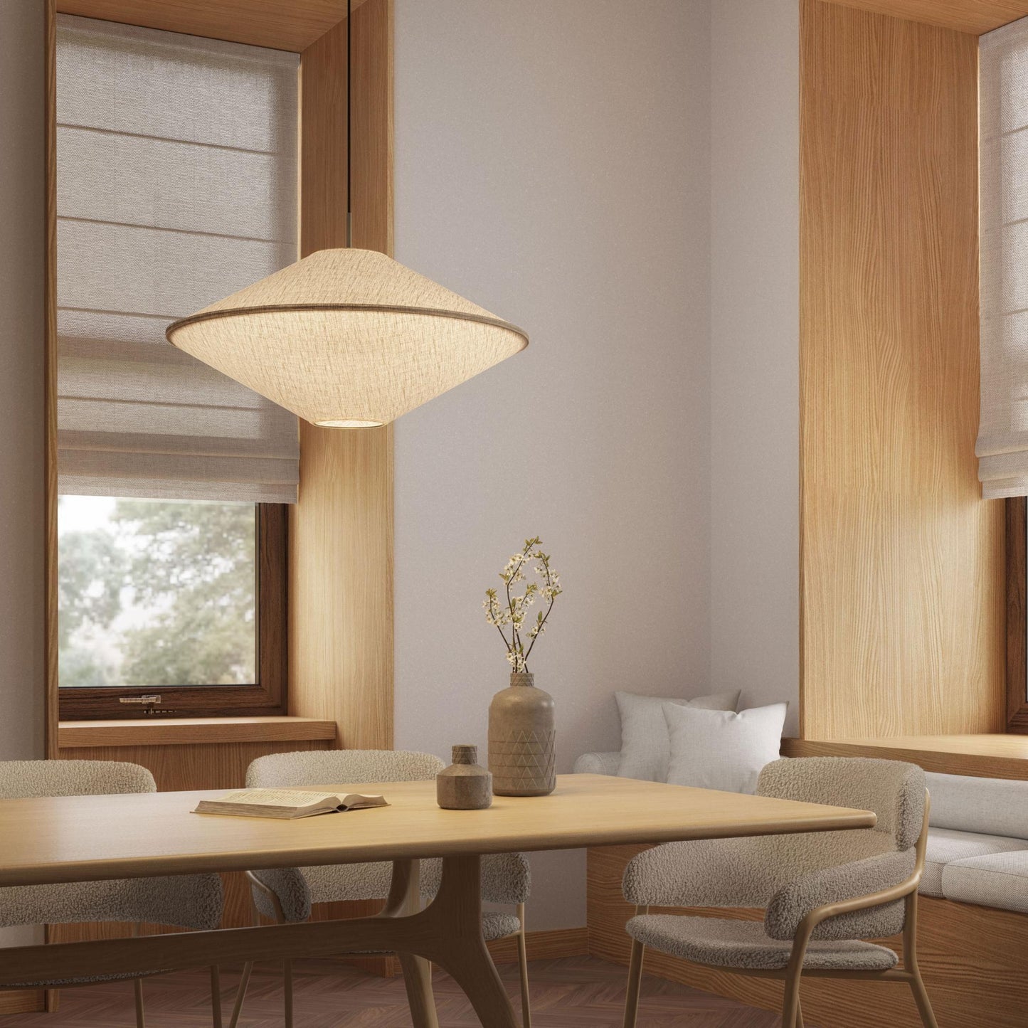 Edgeform Tafta Pendant Ø65 Natural