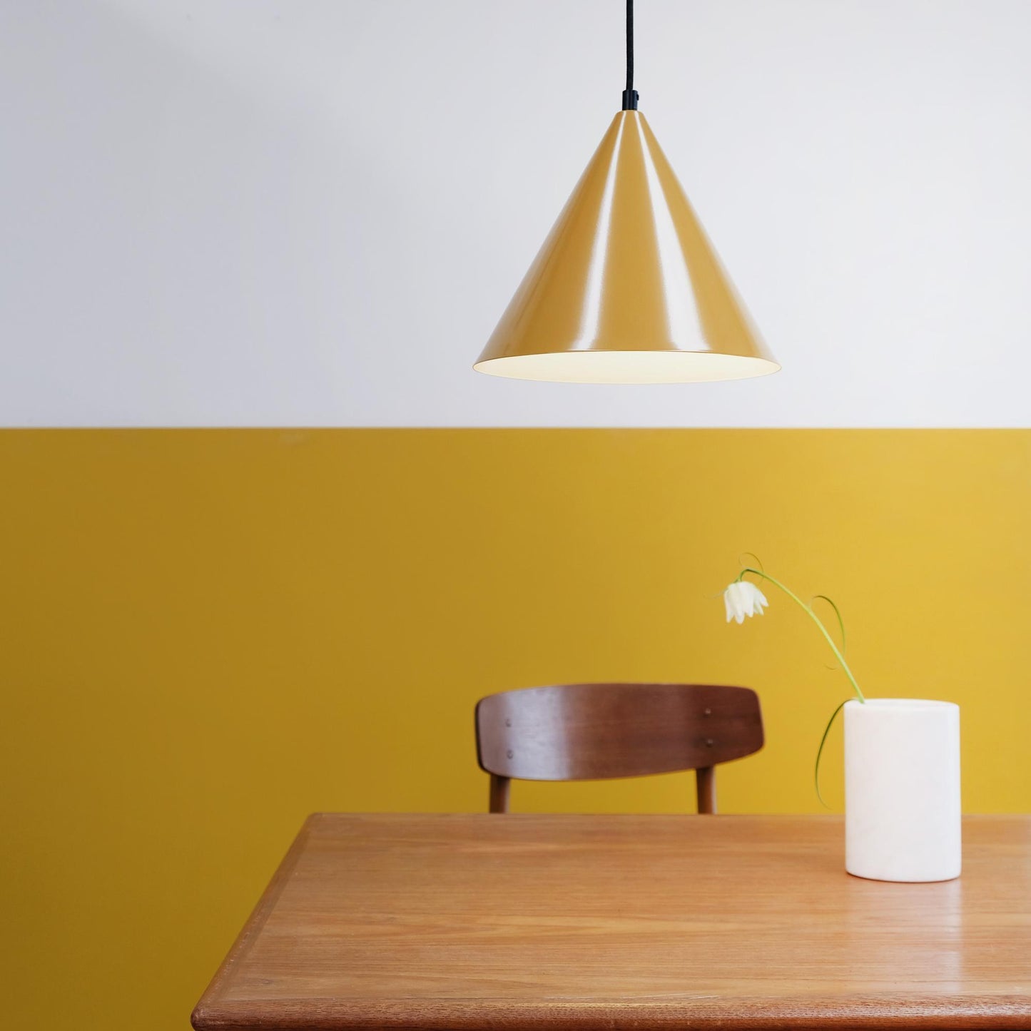 Dyberg Larsen Ron Pendant Glossy Curry Yellow
