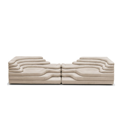 DS-1025 Terrazza - Sectional leather sofa (Category - Leather | NATURALE)