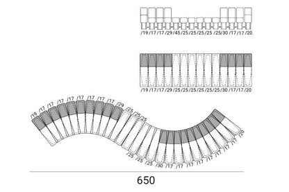 DS-600 Snake - Modular Sofa