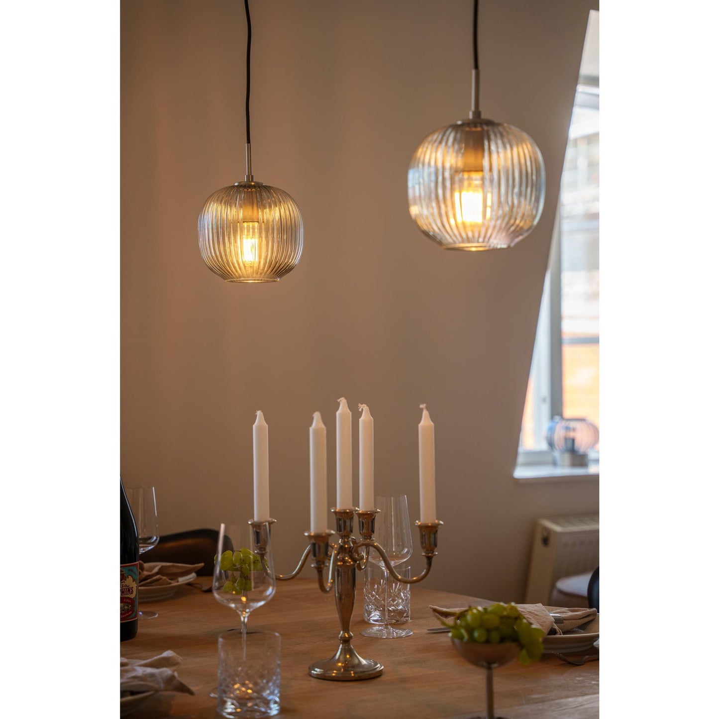 Edgeform Vibra Pendant Ø18 Smoke