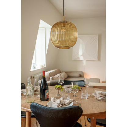 Edgeform Vibra Pendant Ø35 Amber