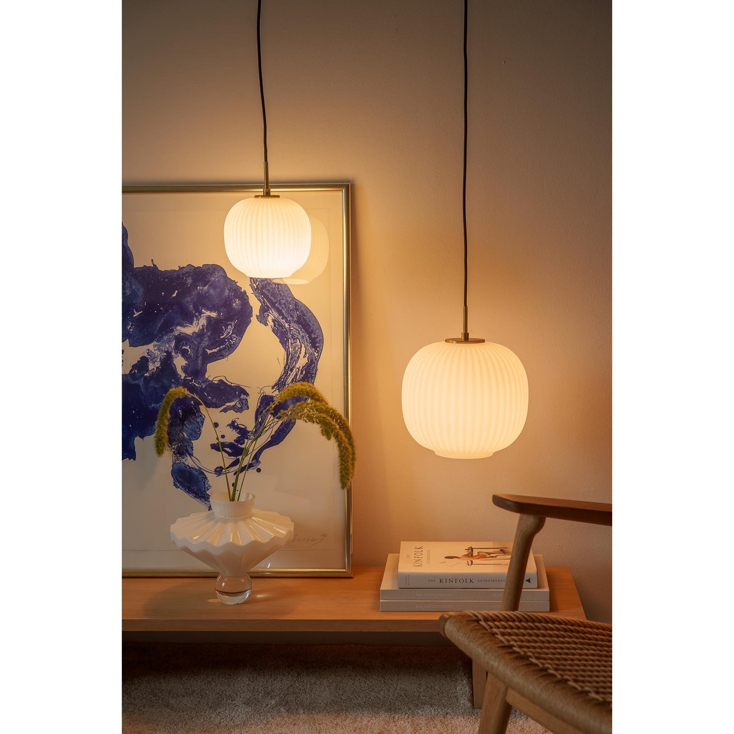 Edgeform Vibra Pendant Ø26 Opal