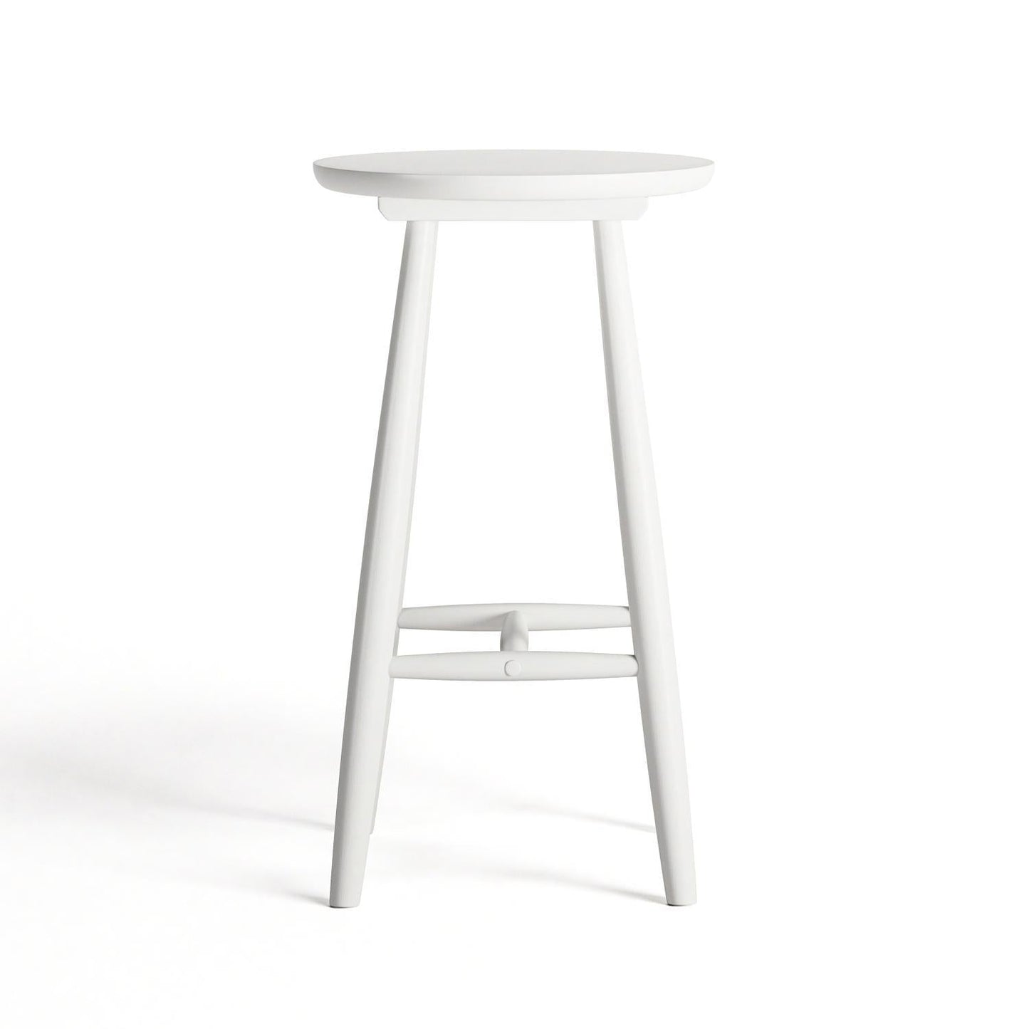Department Wood H23 Bar Stool White
