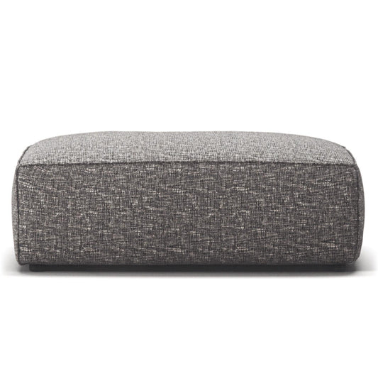 Decotique Grand Footstool Grey Marble