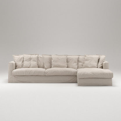 Decotique Le Grand Air 3-Seater Sofa Chaise Right Natural Blonde
