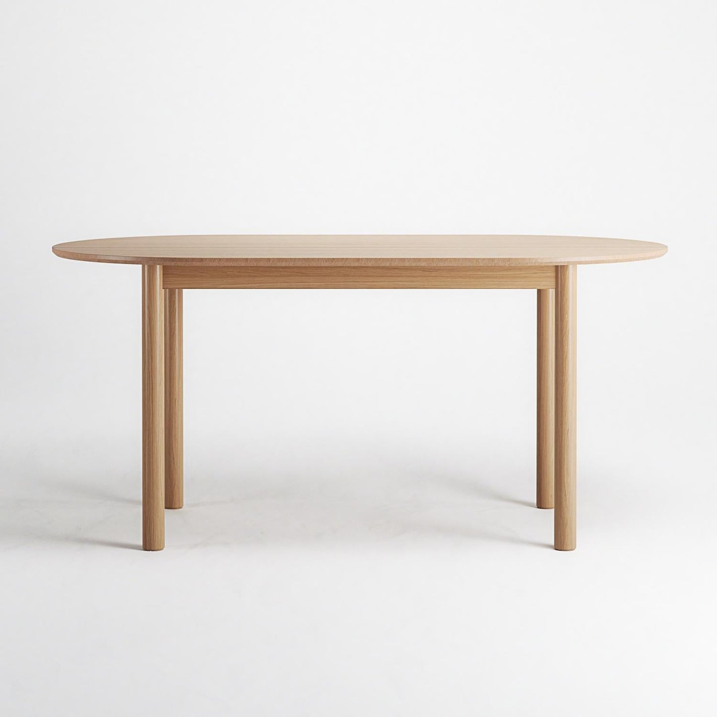 Department Wood Dining Table 90x160 cm Oak