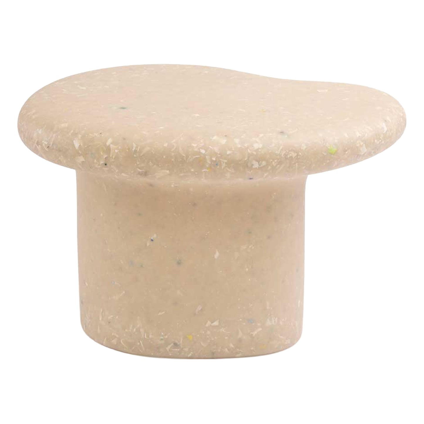 Marine coffee table, 40 cm, faded white